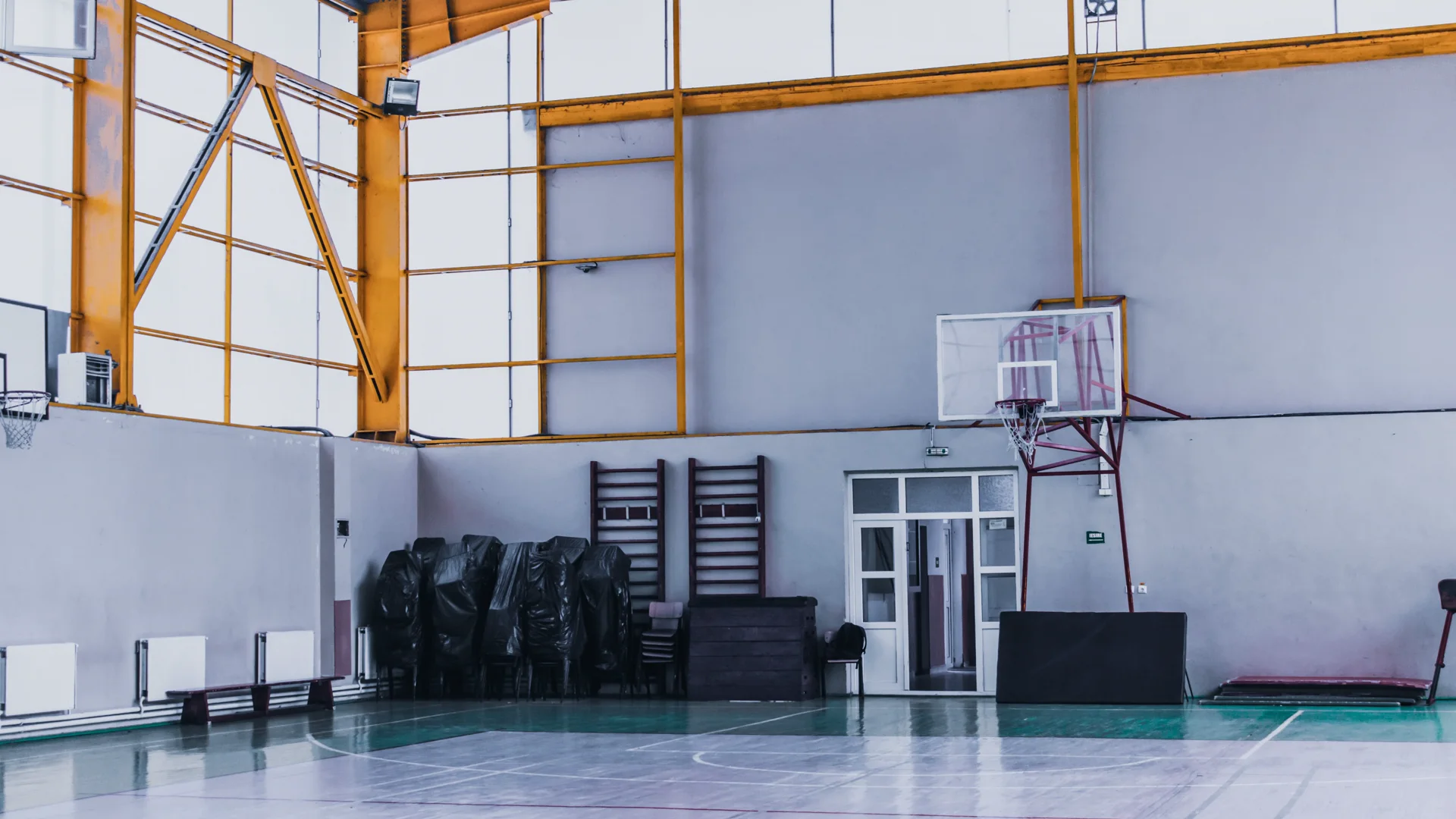An NBA practice facility ahead of Philadelphia 76ers training camp after the 76ers Tacko Fall Exhibit 10 signing